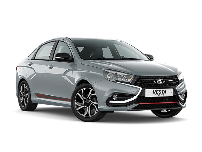 Lada Vesta Sport Серый "Тайфун"