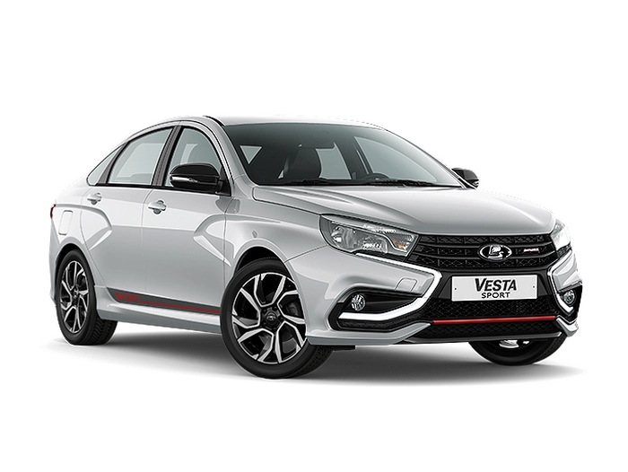 Lada Vesta Sport Серебристый "Платина"