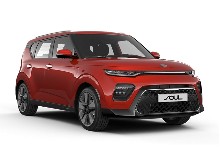 KIA Soul Inferno Red