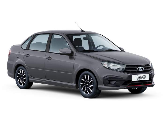 Lada Granta Sportline Серебристый Платина