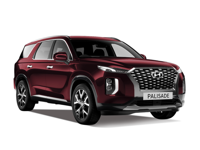 Hyundai Palisade Темно-красный / Sierra Burgundy